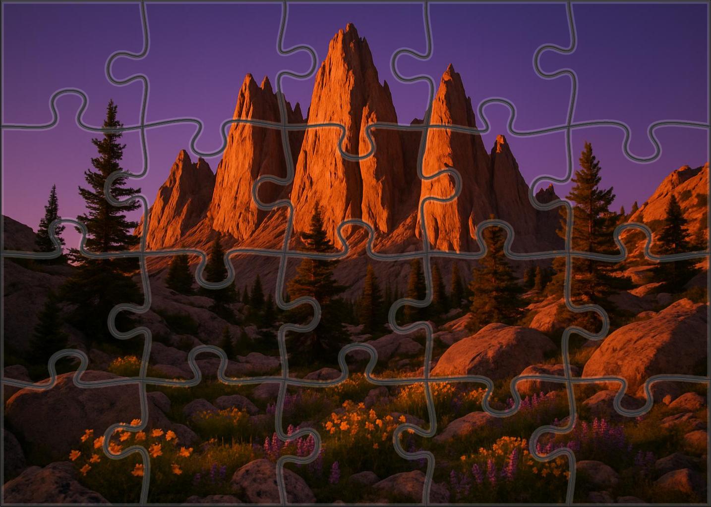 Twilight Granite Spires Challenging Puzzles