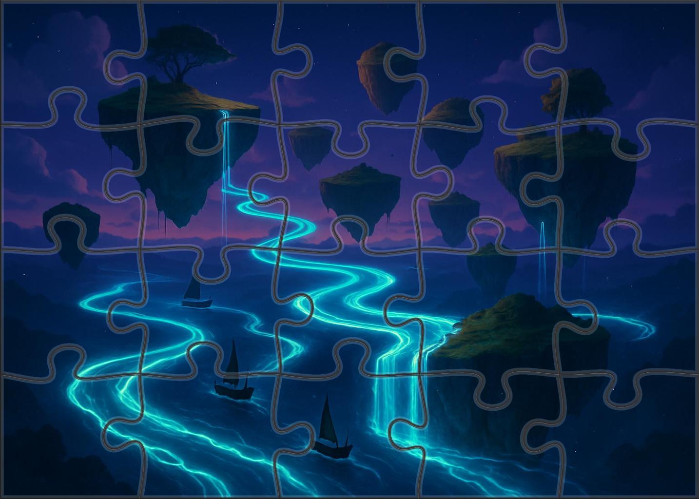 Veins Of The Sky Harbor 200 Piece Puzzle