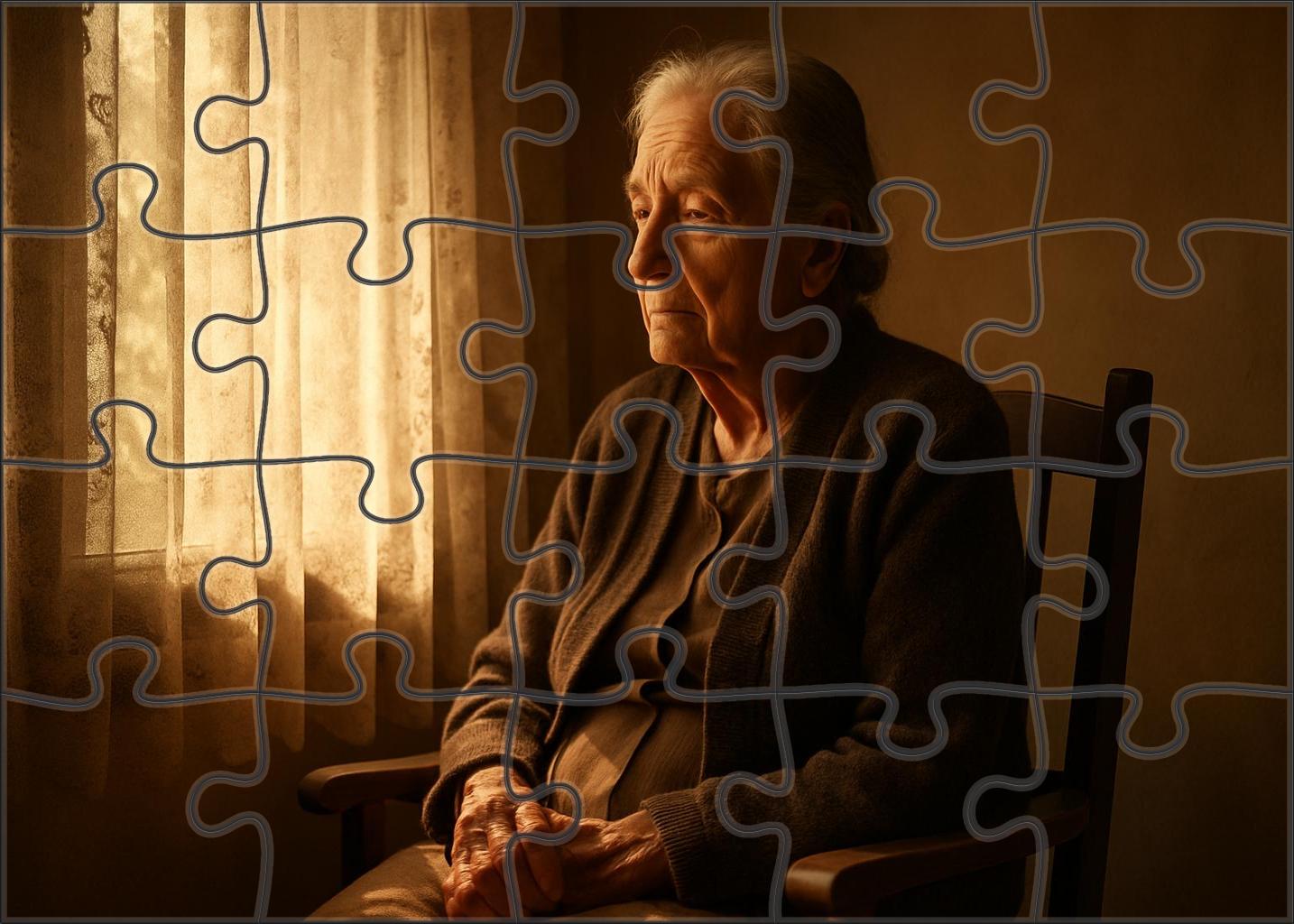 Silent Contemplation 100 Piece Puzzle
