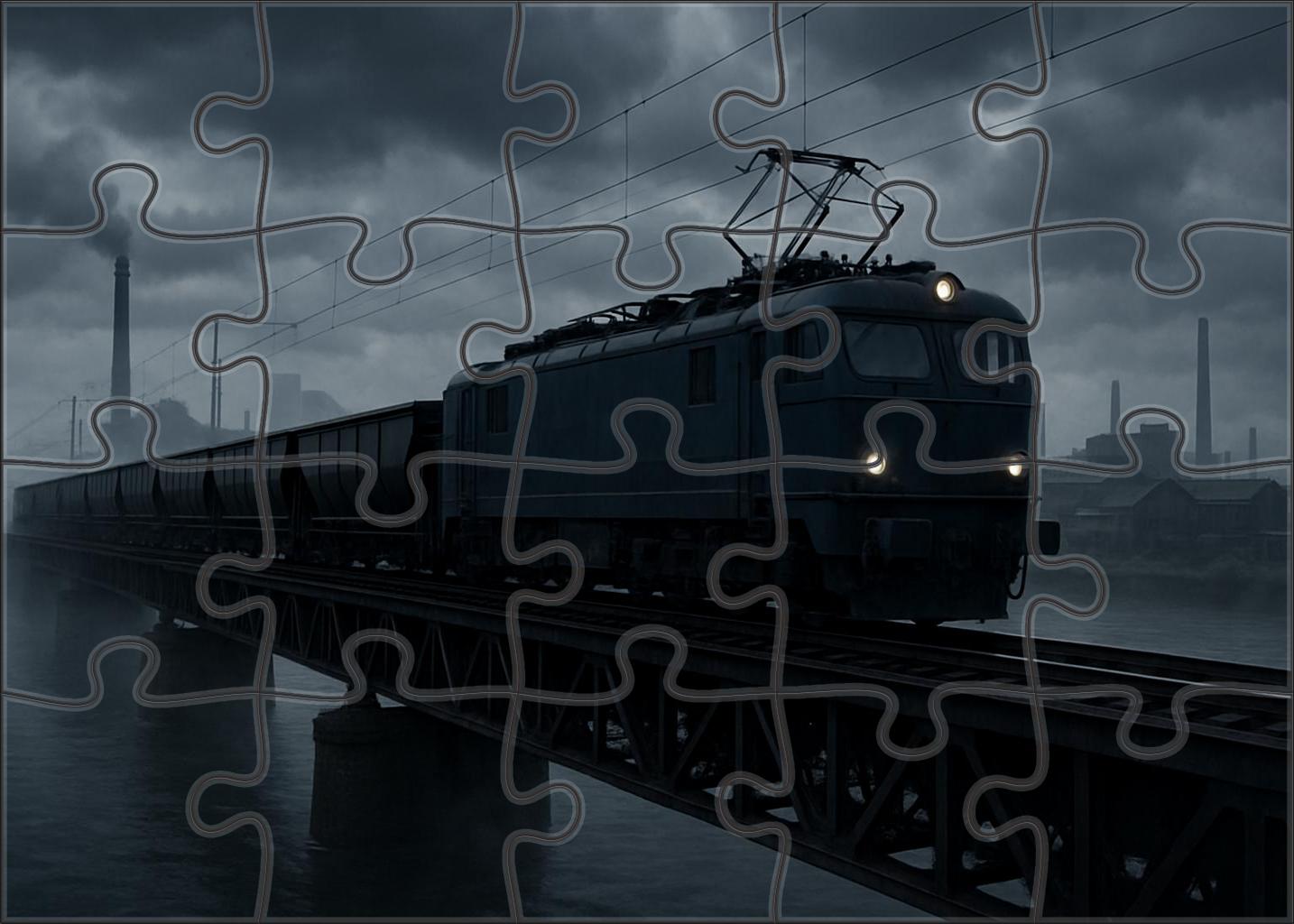 Steel River Heavy Freight Mini Puzzle