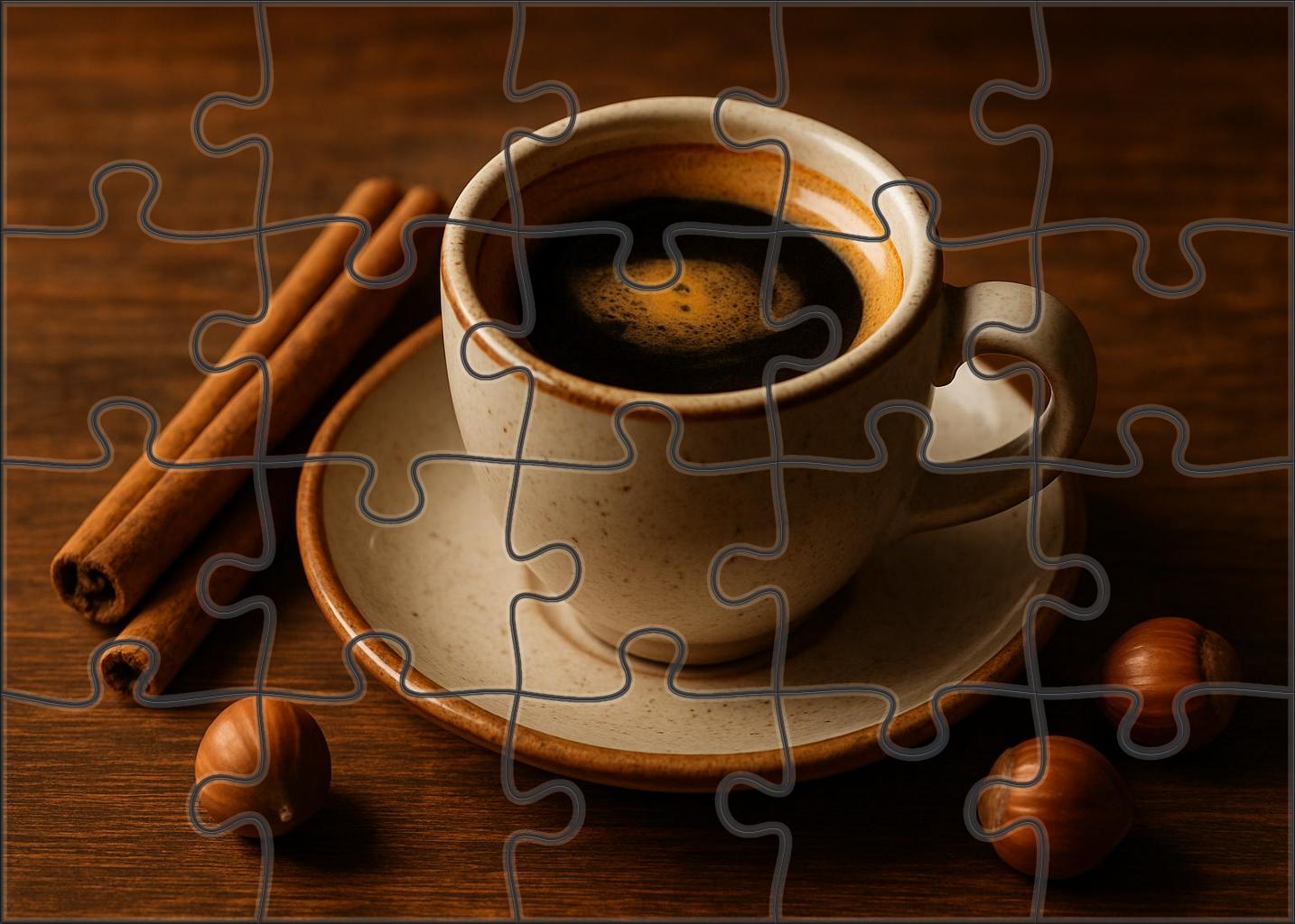 Autumn Ember Espresso Puzzle Collection