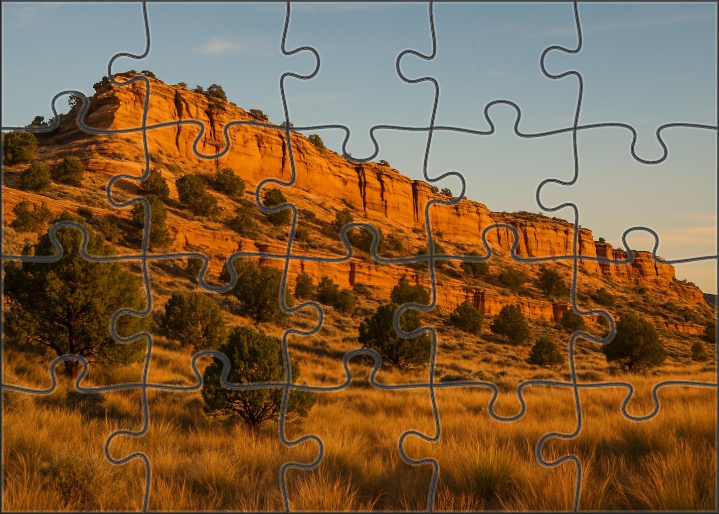 Amber Quartz Ridge Puzzle For Adults