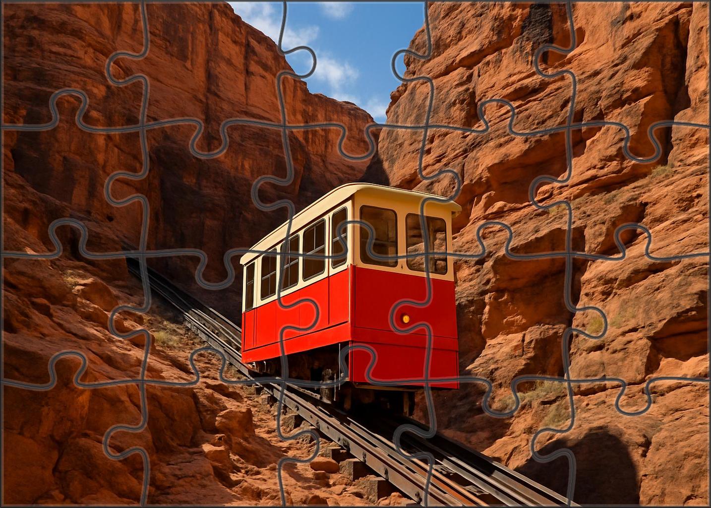 Copper Canyon Funicular Easy Puzzles
