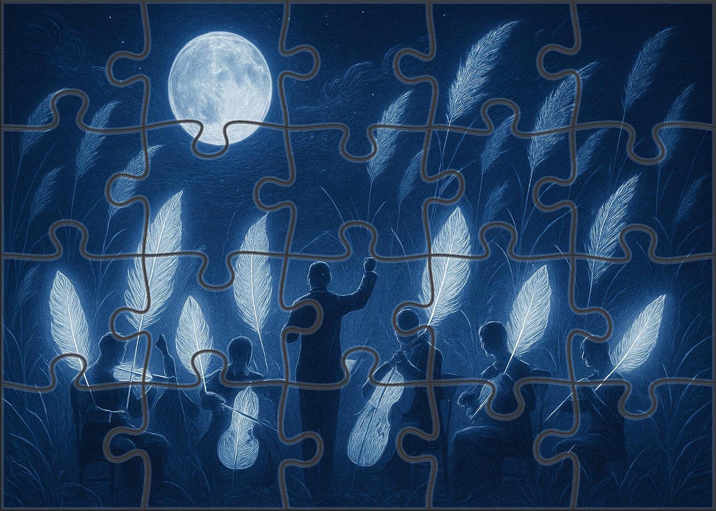 The Midnight Feather Orchestra Puzzle Collection