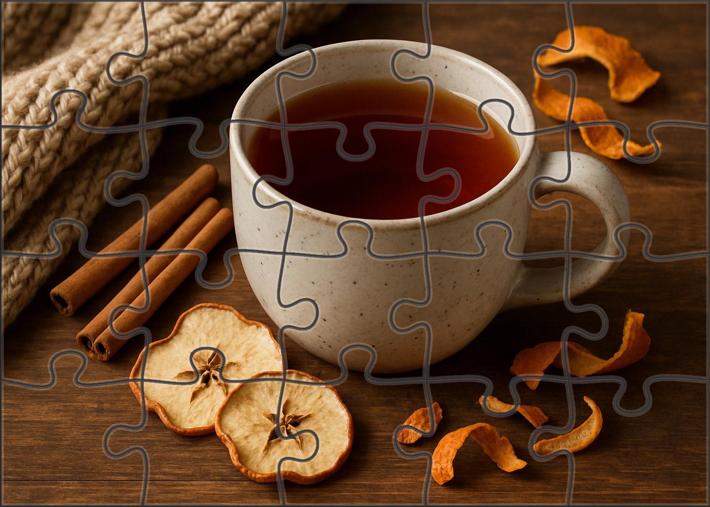 Spiced Orchard Herbal Puzzle For Kids