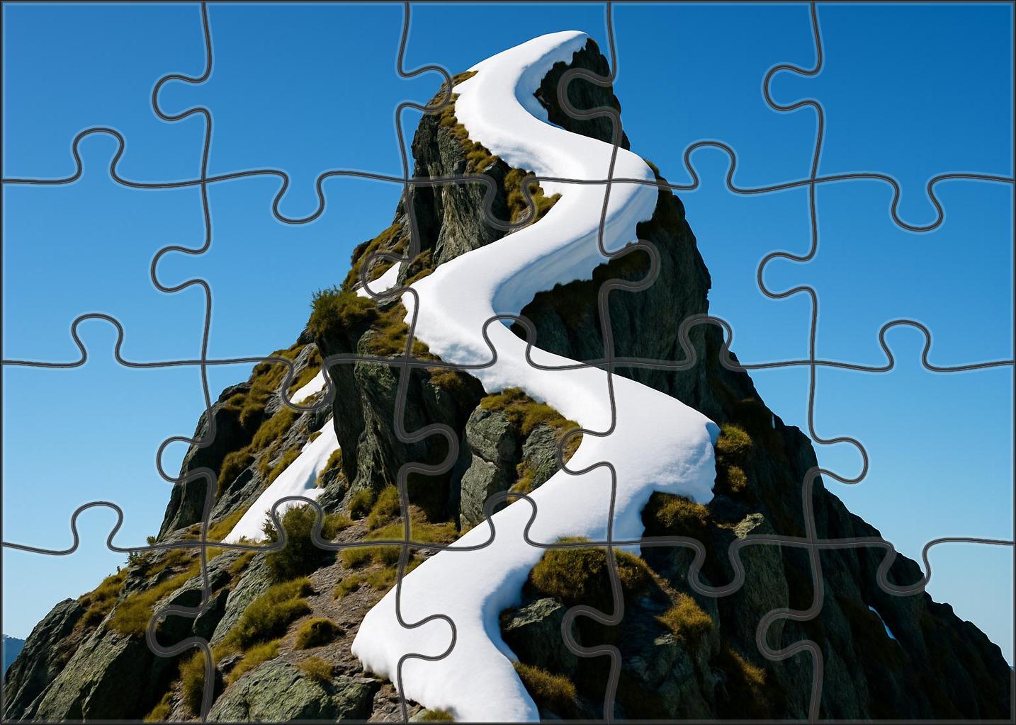 Snowdrift Serpentine Crest Puzzle Collection