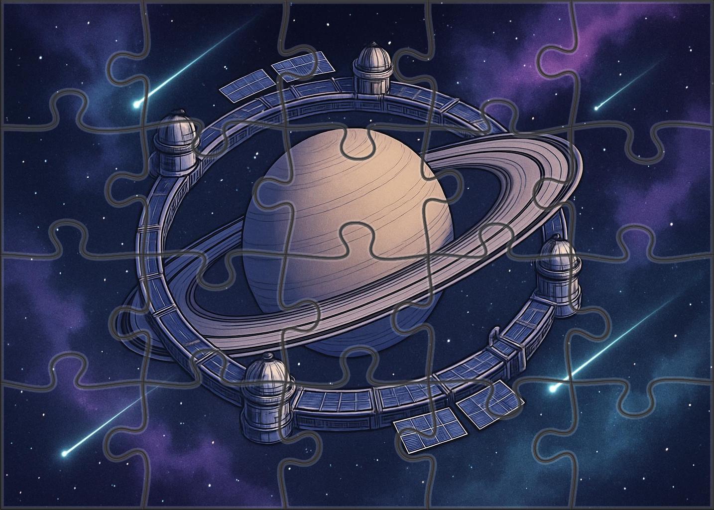 Orbital Observatory Reef 500 Piece Puzzle