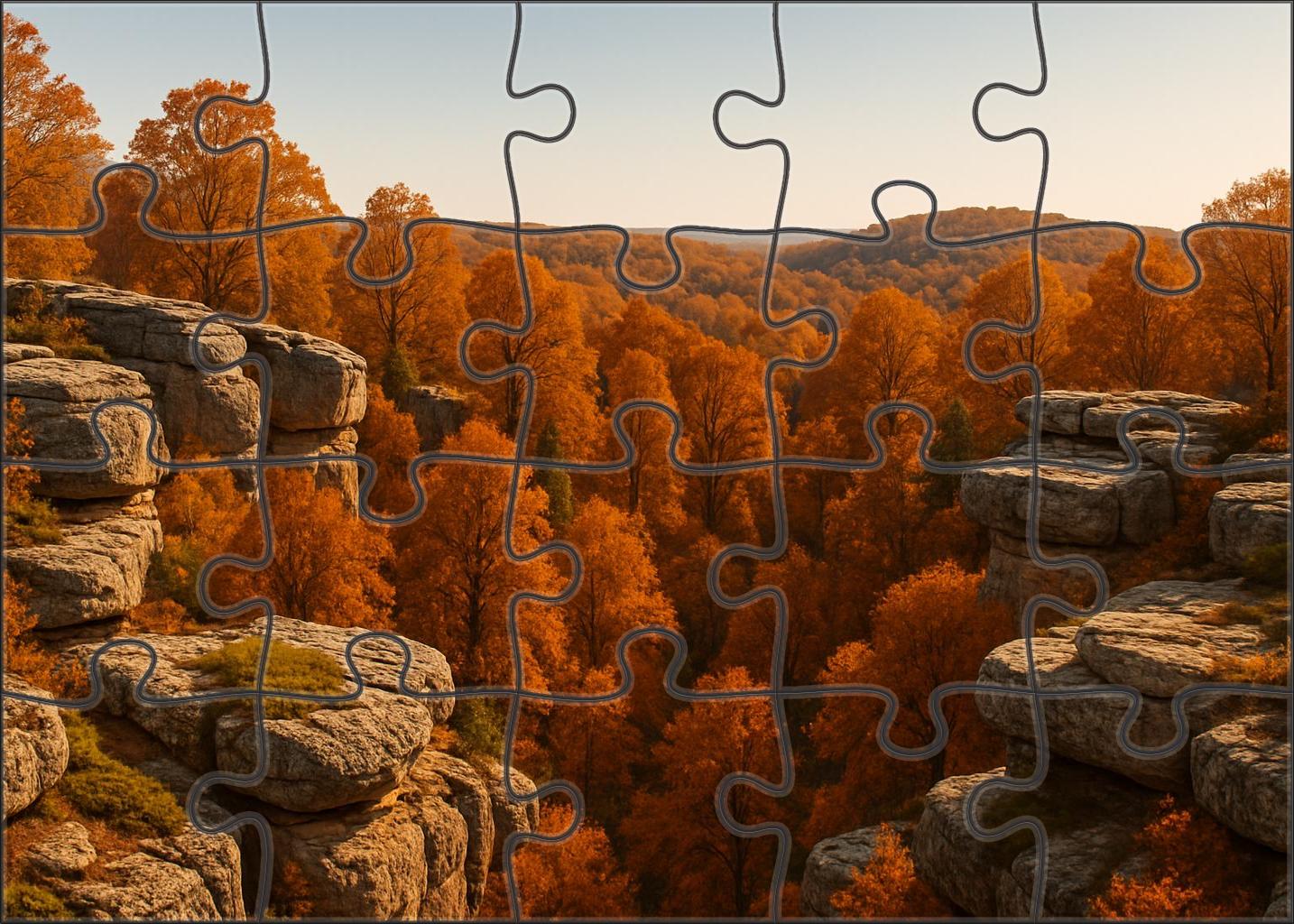 Copper Ridge Vista 200 Piece Puzzle