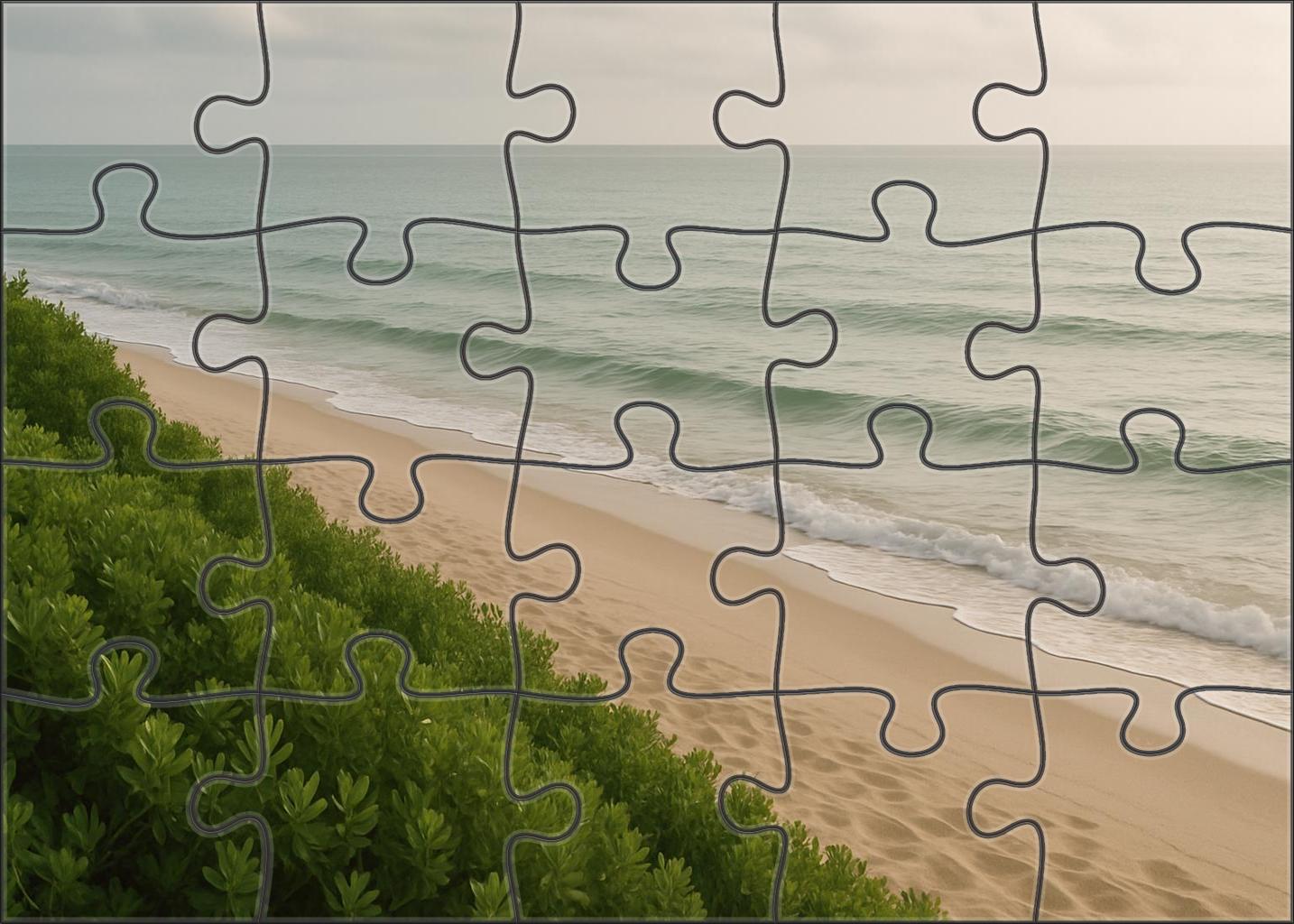 Silent Wave Sanctuary Mini Puzzle