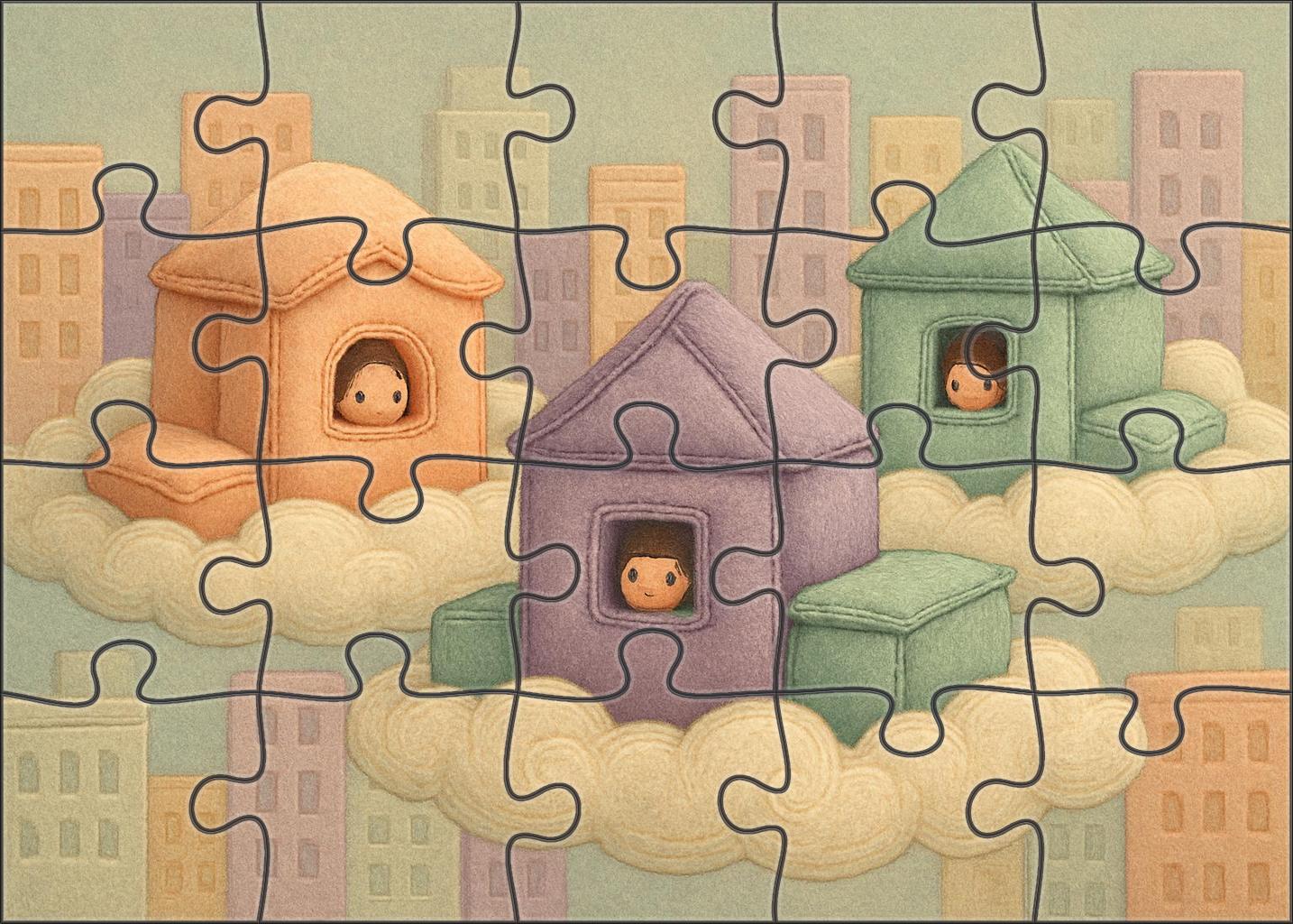 Pillow Fort Skyliners 300 Piece Puzzle