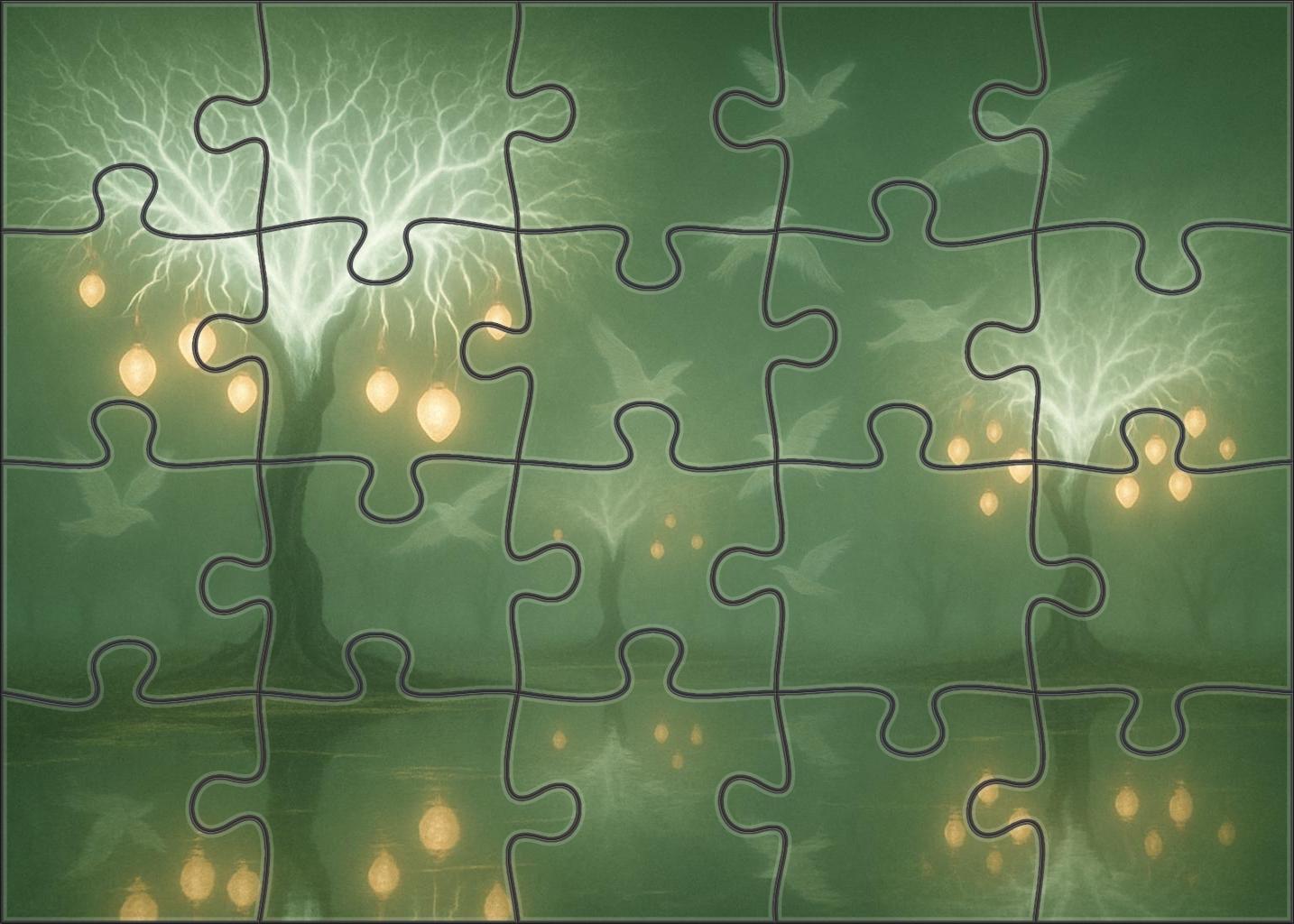 The Orchard Of Suspended Whispers 300 Piece Puzzle