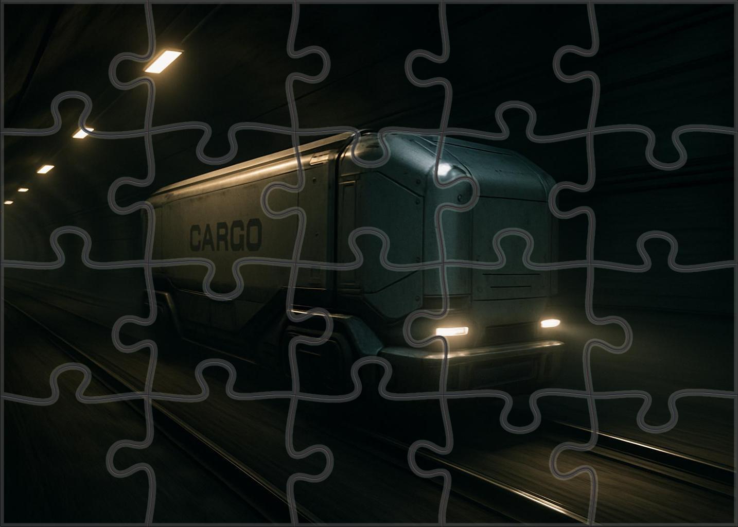 Compressed Air Cargo Transport Challenging Puzzles