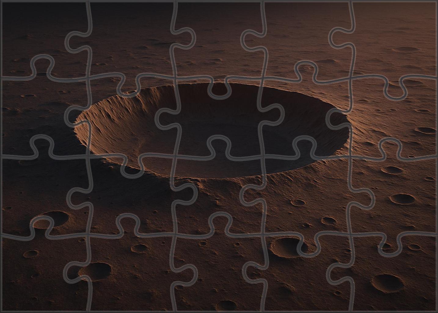 Twilight Crater Basin 200 Piece Puzzle