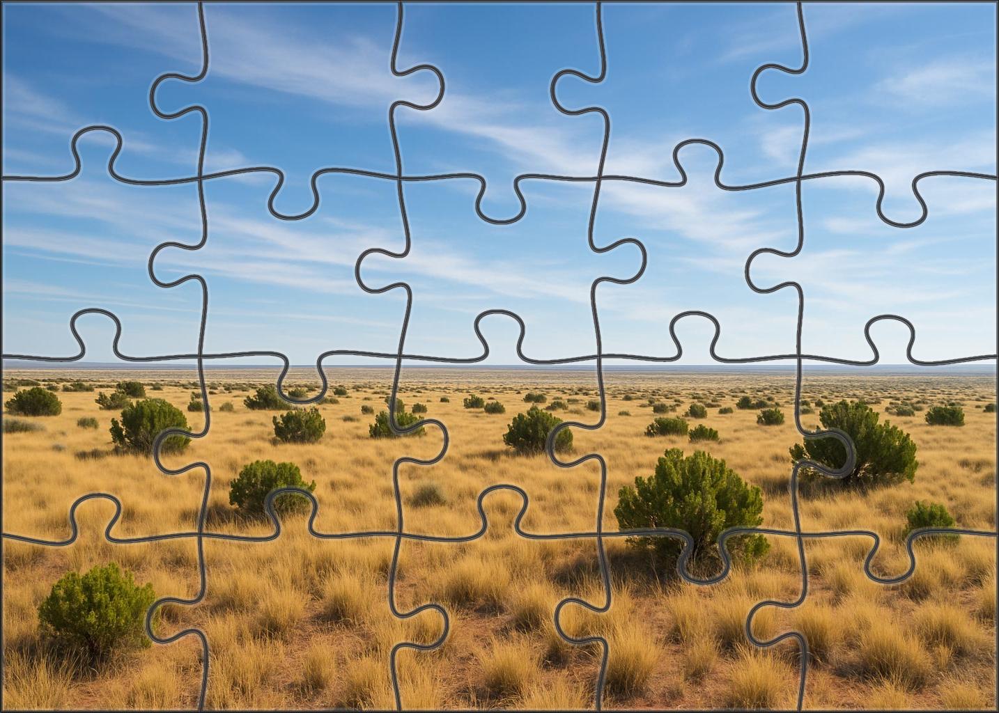 Echo Ridge Plateau Puzzle For Kids