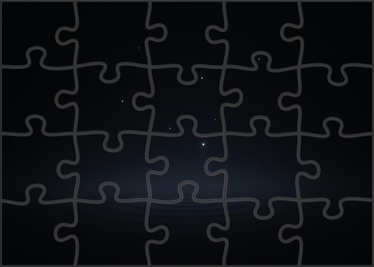 Echoes In The Void Of Thought Large Format Puzzle