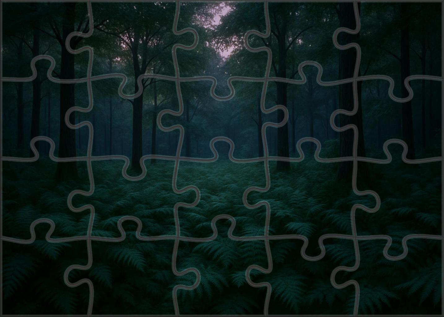 Twilight Fern Glen 300 Piece Puzzle