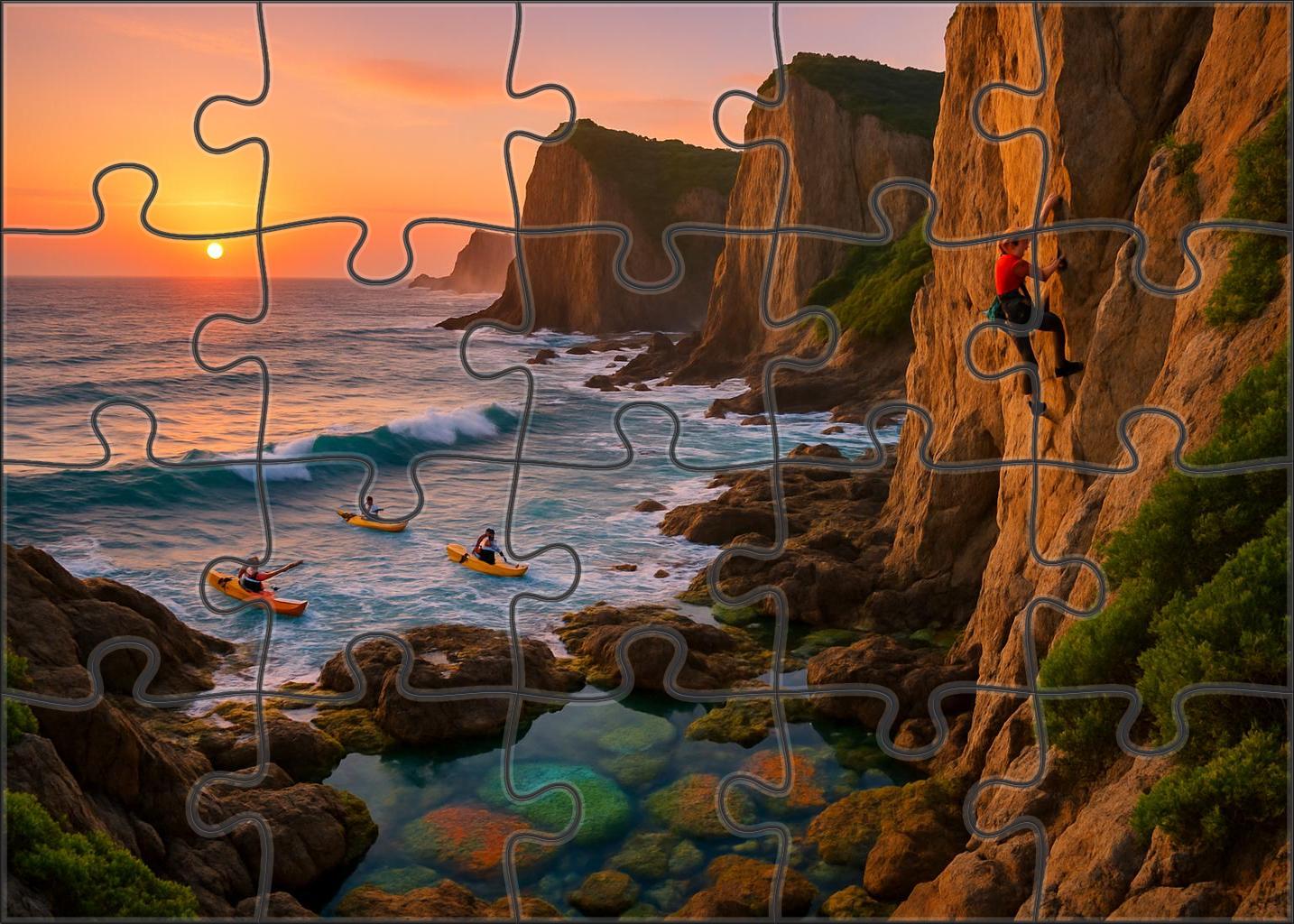 Whispering Tides Adventure By The Coast 500 Piece Puzzle