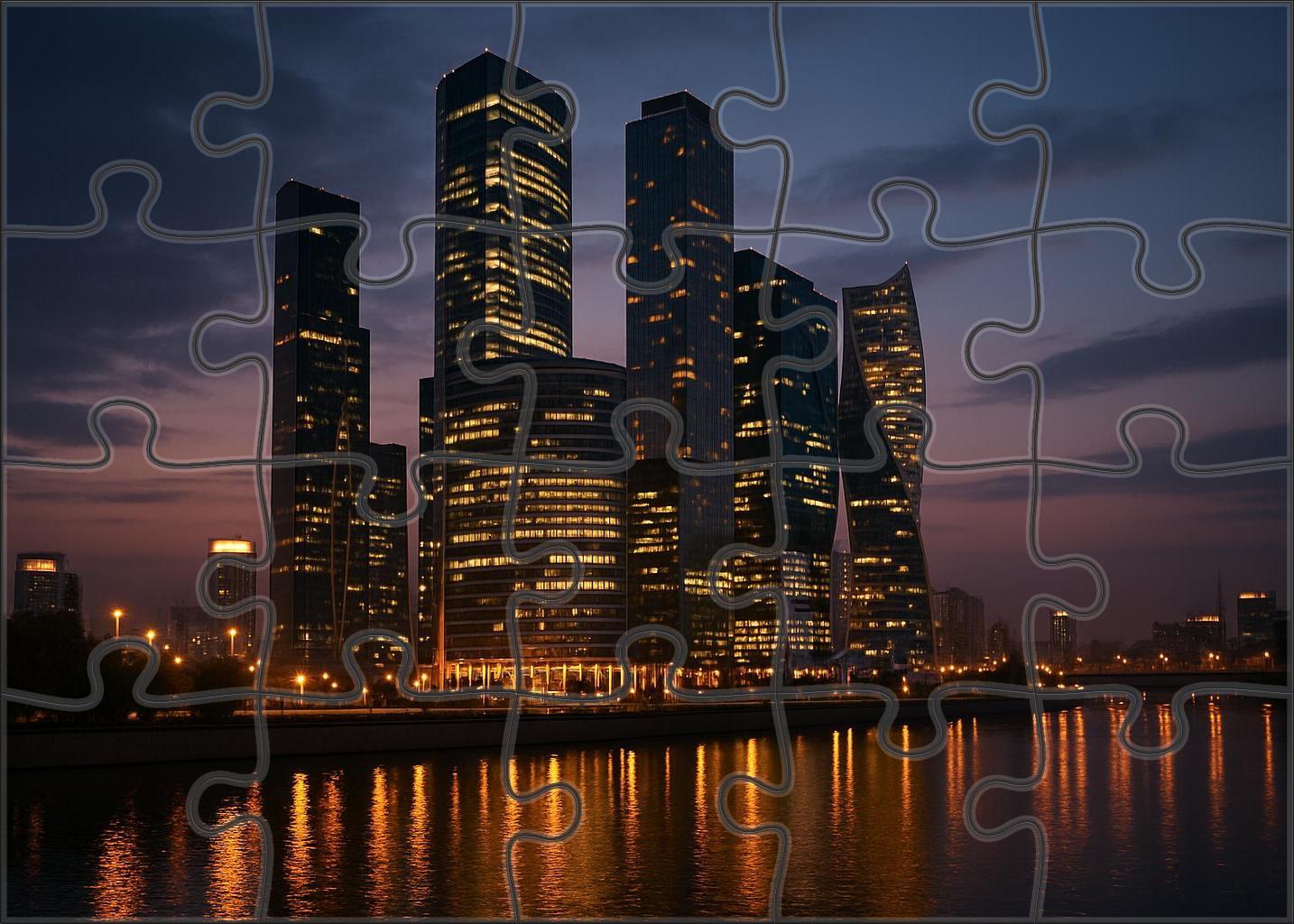 Frankfurt Financial Skyline Germany's Premier Banking Hub Crowned By The Commerzbank Tower Puzzle Challenge