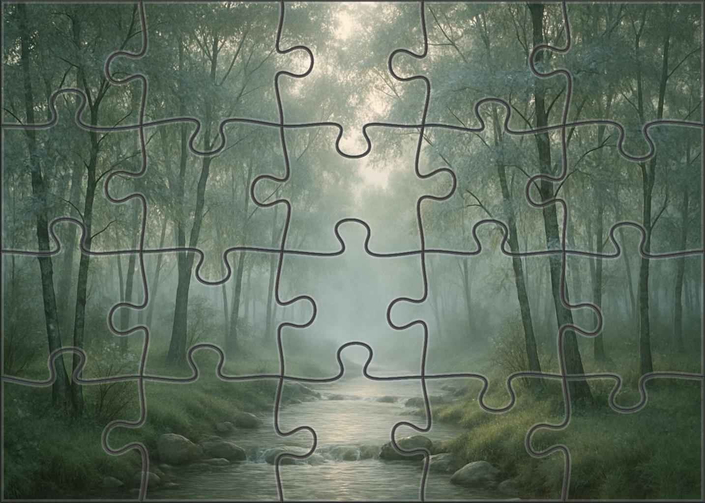 Silvermist Ravine 300 Piece Puzzle