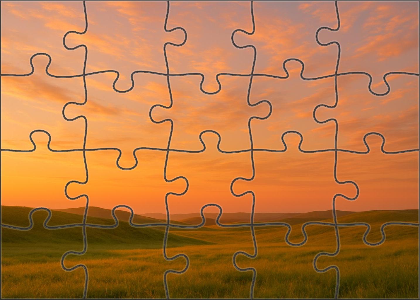 Peach Whisper Meadow Challenging Puzzles