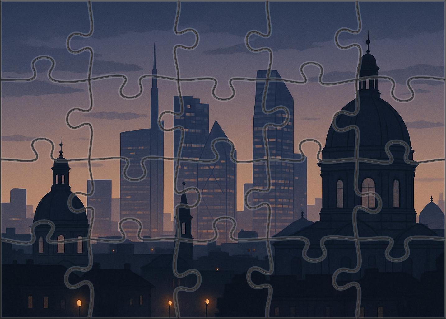 Berlin City Skyline A Blend Of Historical And Modern Vertical Forms 300 Piece Puzzle