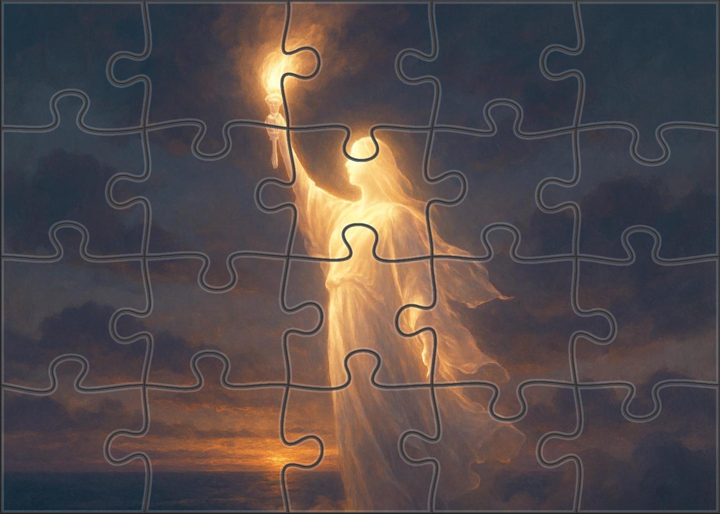 Liberty Enlightening The World 50 Piece Puzzle