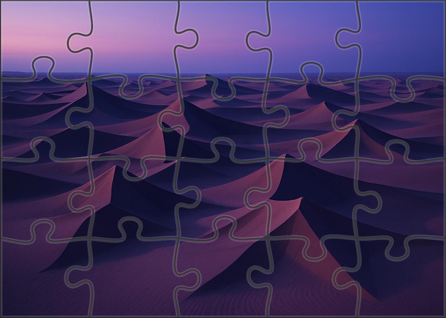 Twilight Star Dunes Unique Puzzle Design