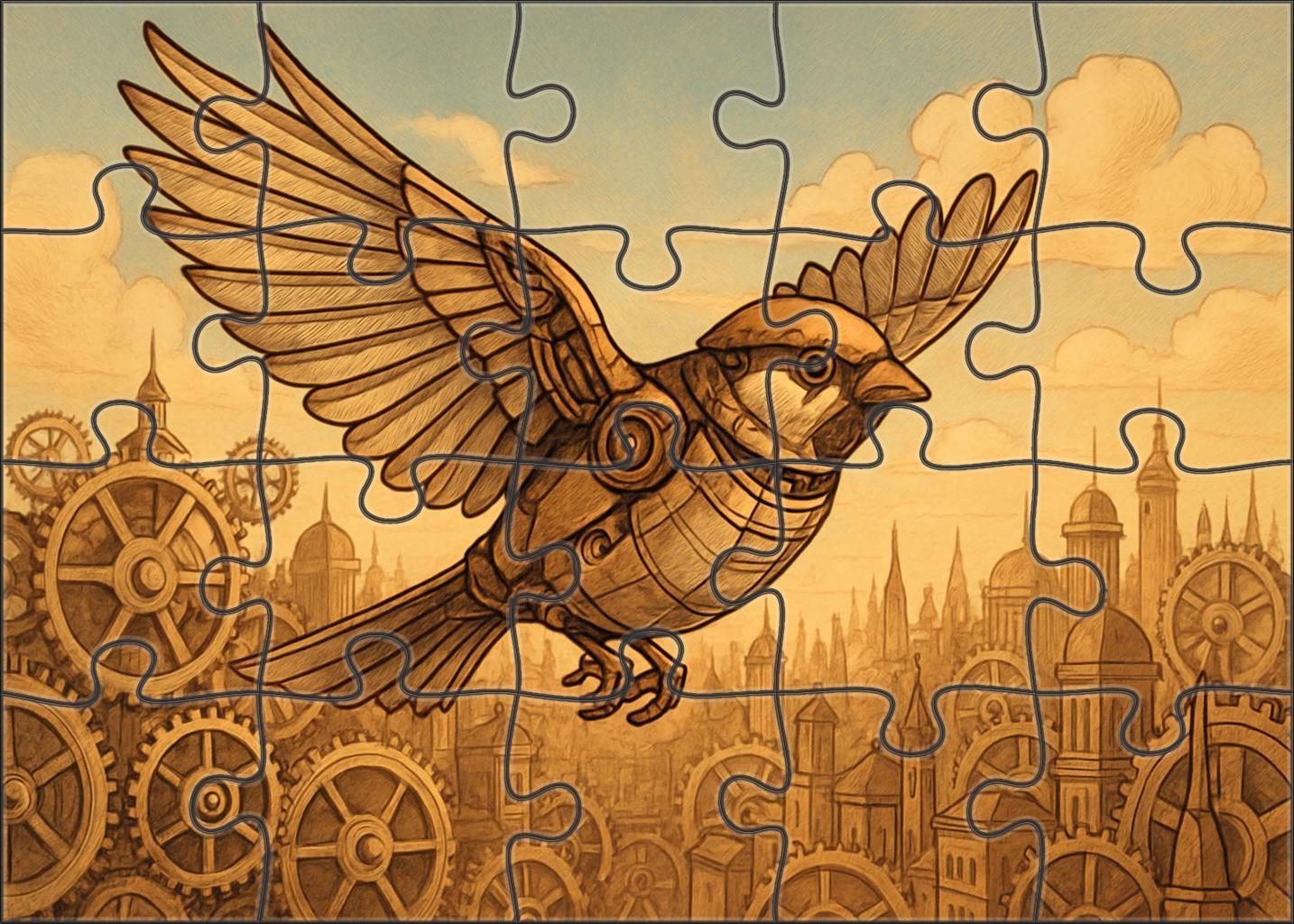 The Clocktower Sparrows Flight Puzzle Collection