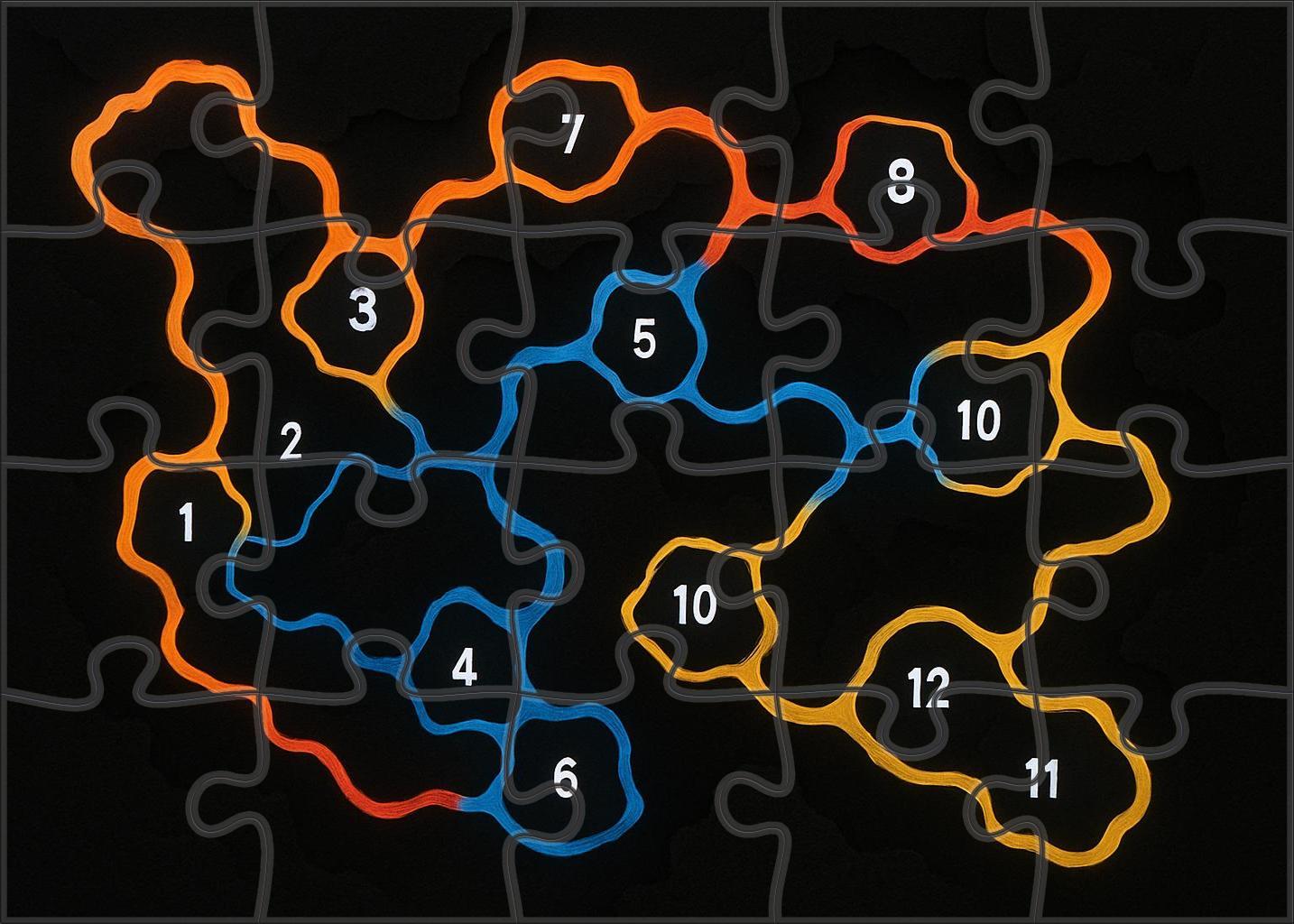 Underground Cave Passage Network 300 Piece Puzzle