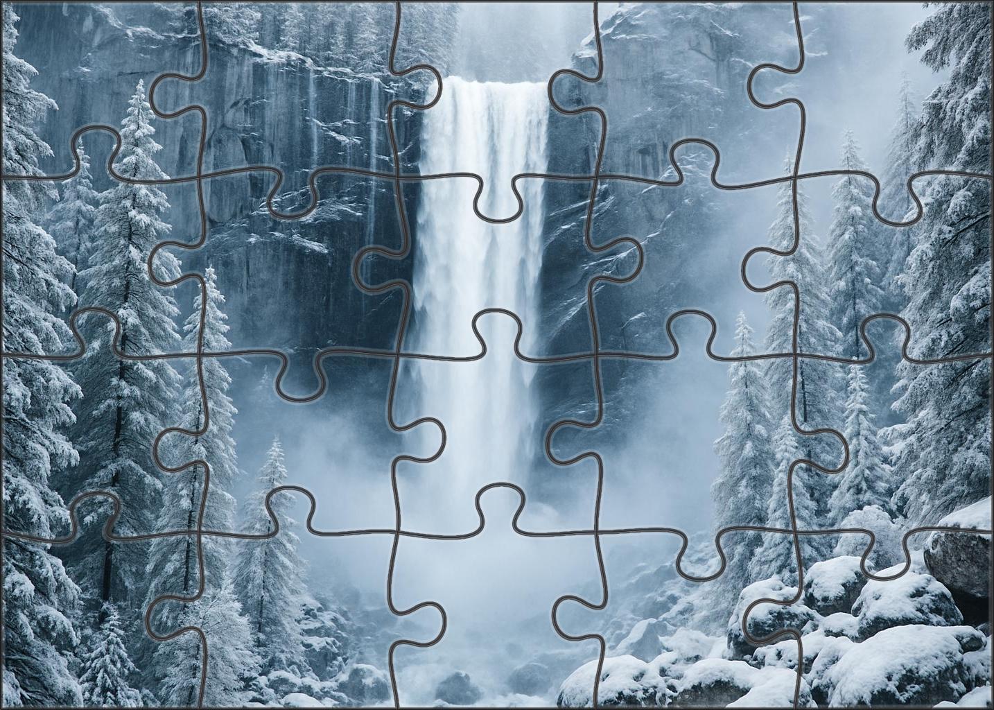Frosted Granite Plunge 200 Piece Puzzle