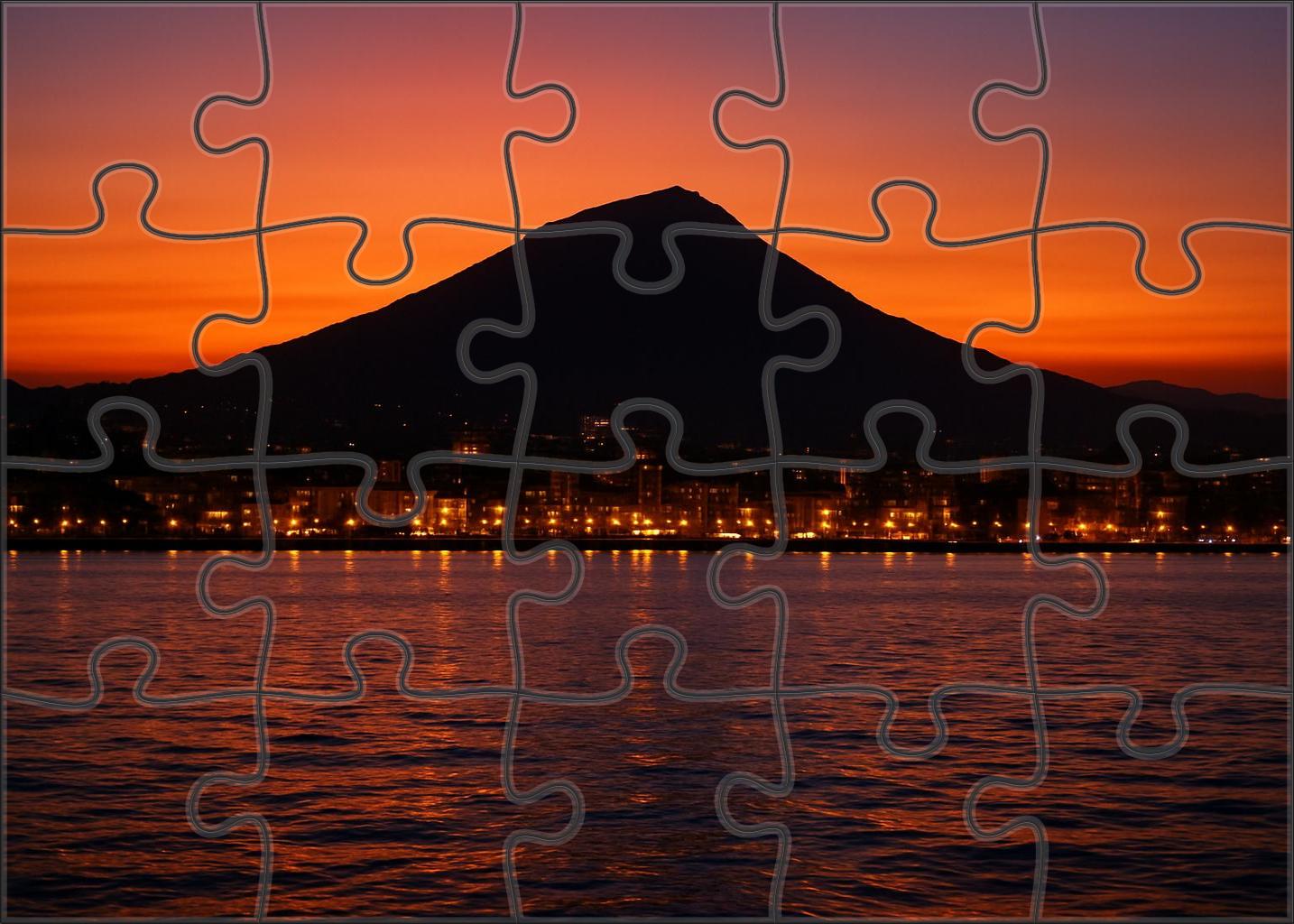 Cape Town Waterfront Skyline Natural Beauty Meets Urban Scale Beneath Table Mountains Iconic Silhouette Puzzle For Kids