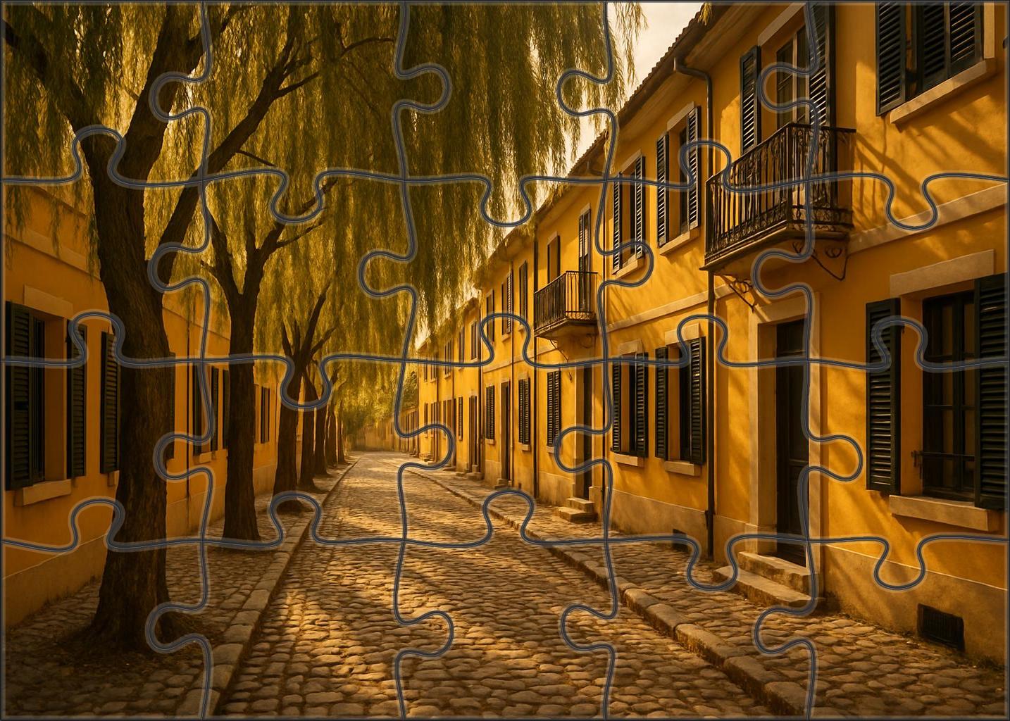 Golden Willow Row Puzzle Fun