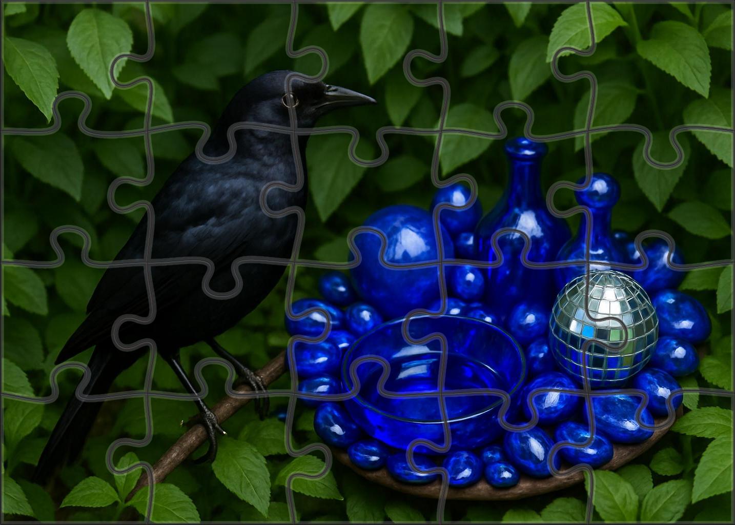 Satin Bowerbird Artistic Forest Architect Challenging Puzzles