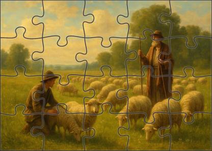 Harmony In The Meadow Premium Puzzle Pieces