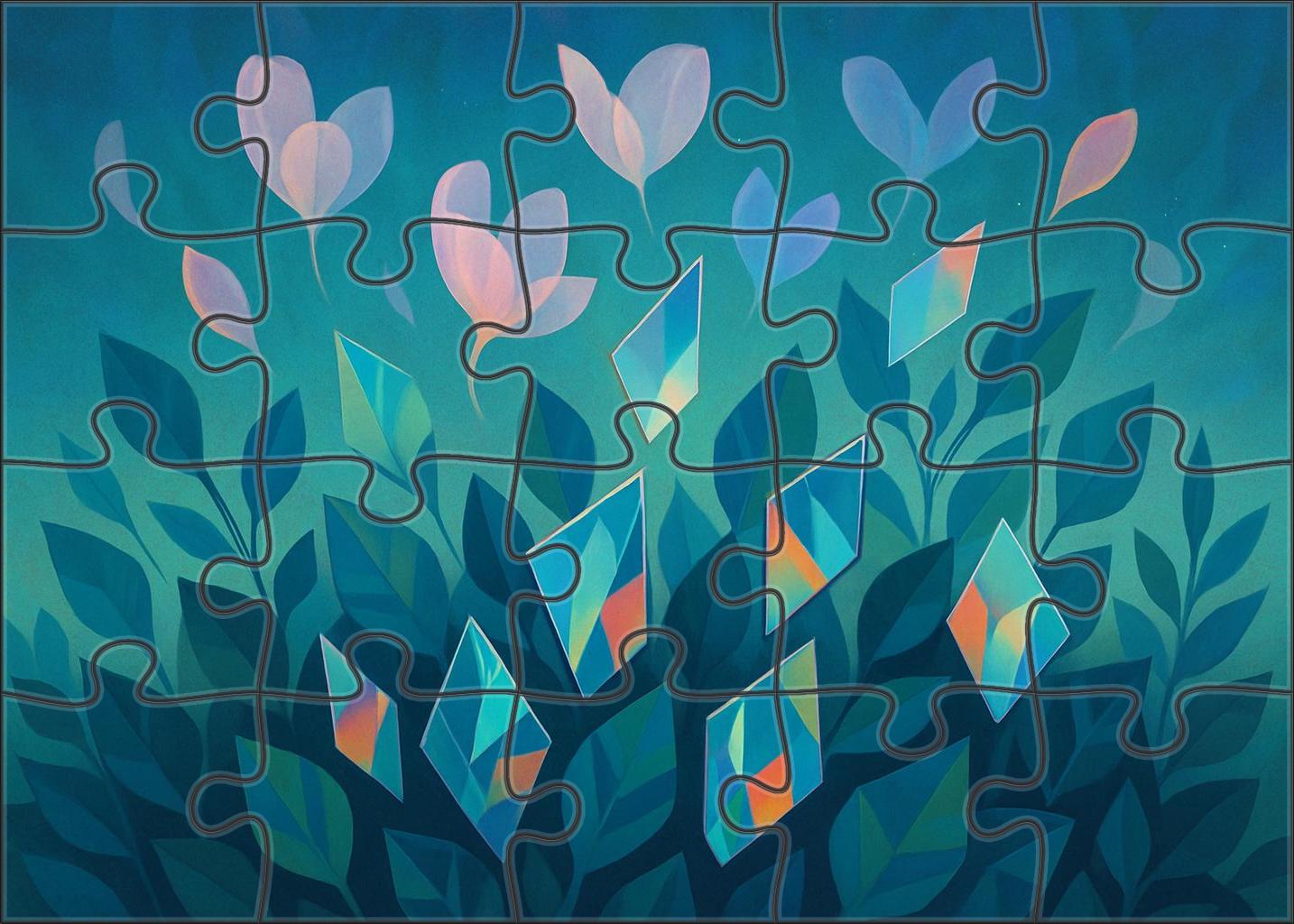 The Garden Of Unseen Seasons 1000 Piece Puzzle