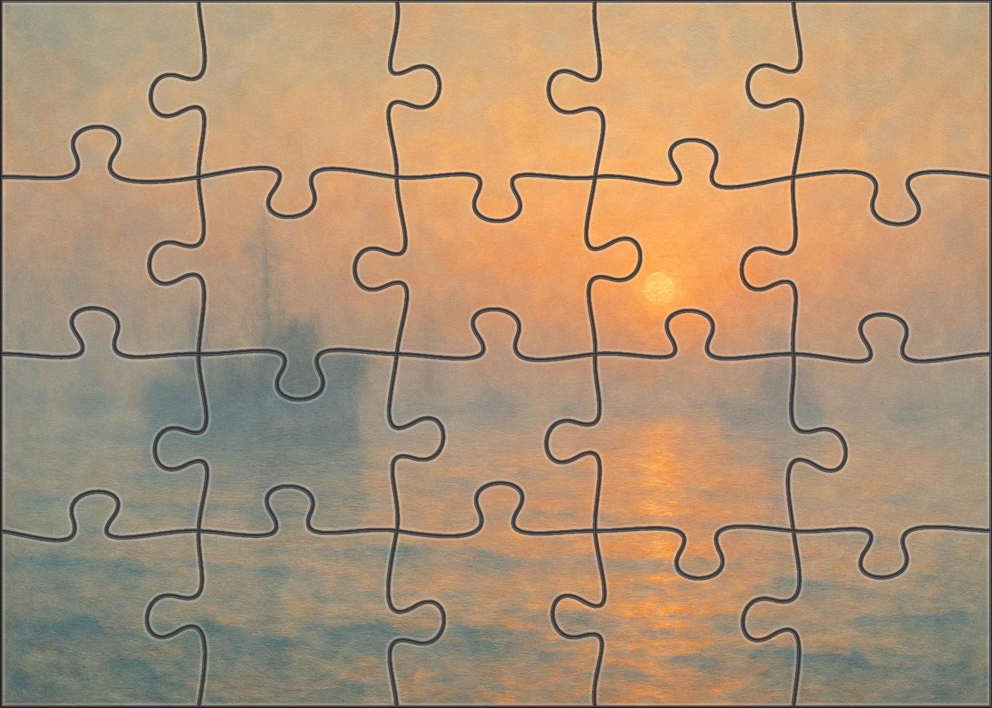 Impression Sunrise Premium Puzzle Pieces