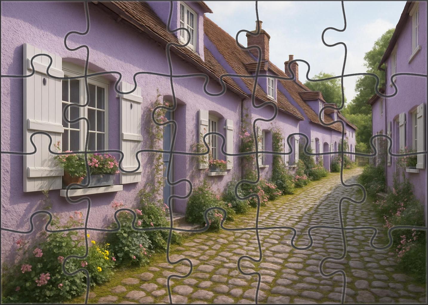 Lavender Lane Puzzle Collection