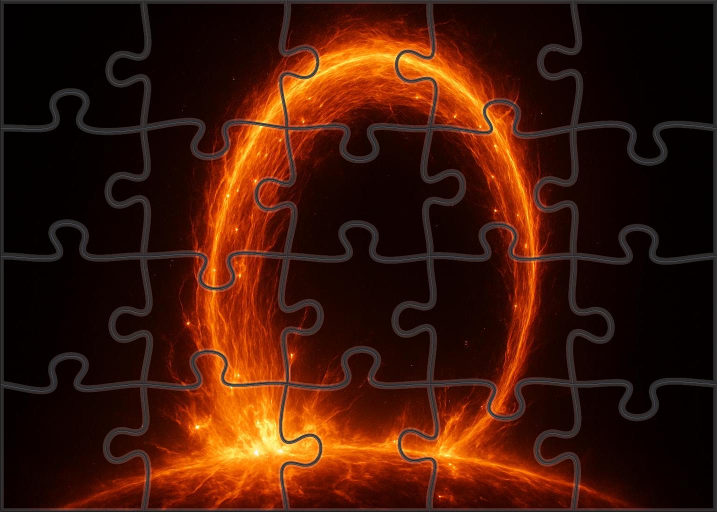 Solar Flare Archway Unique Puzzle Design