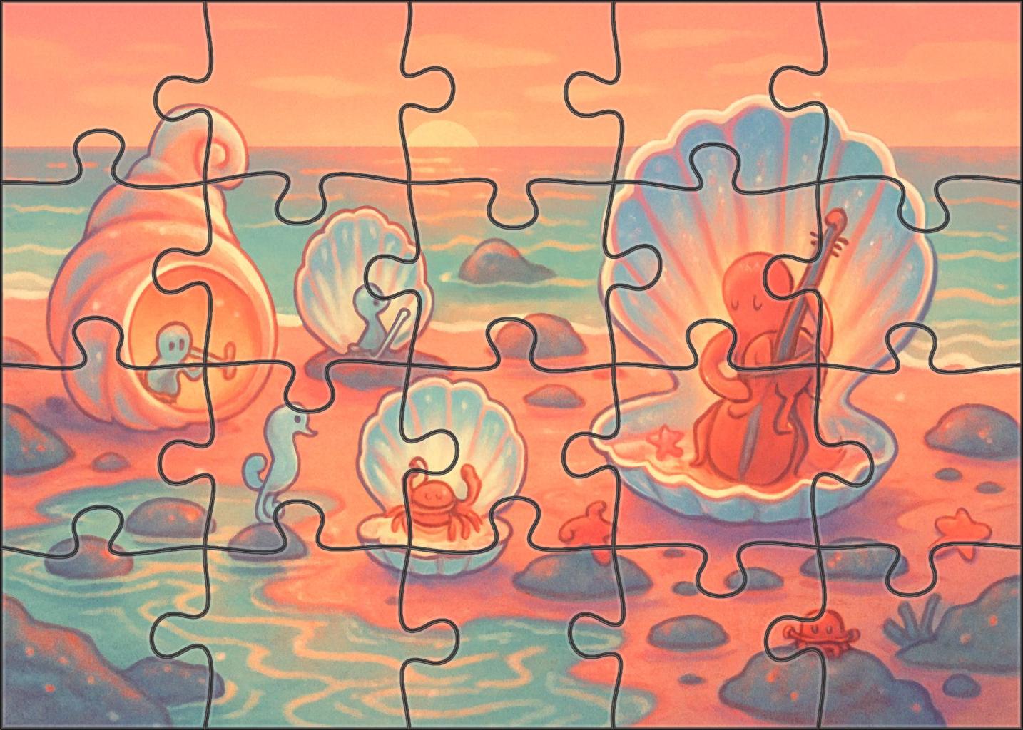 Seashell Symphony Shoreline Challenging Puzzles