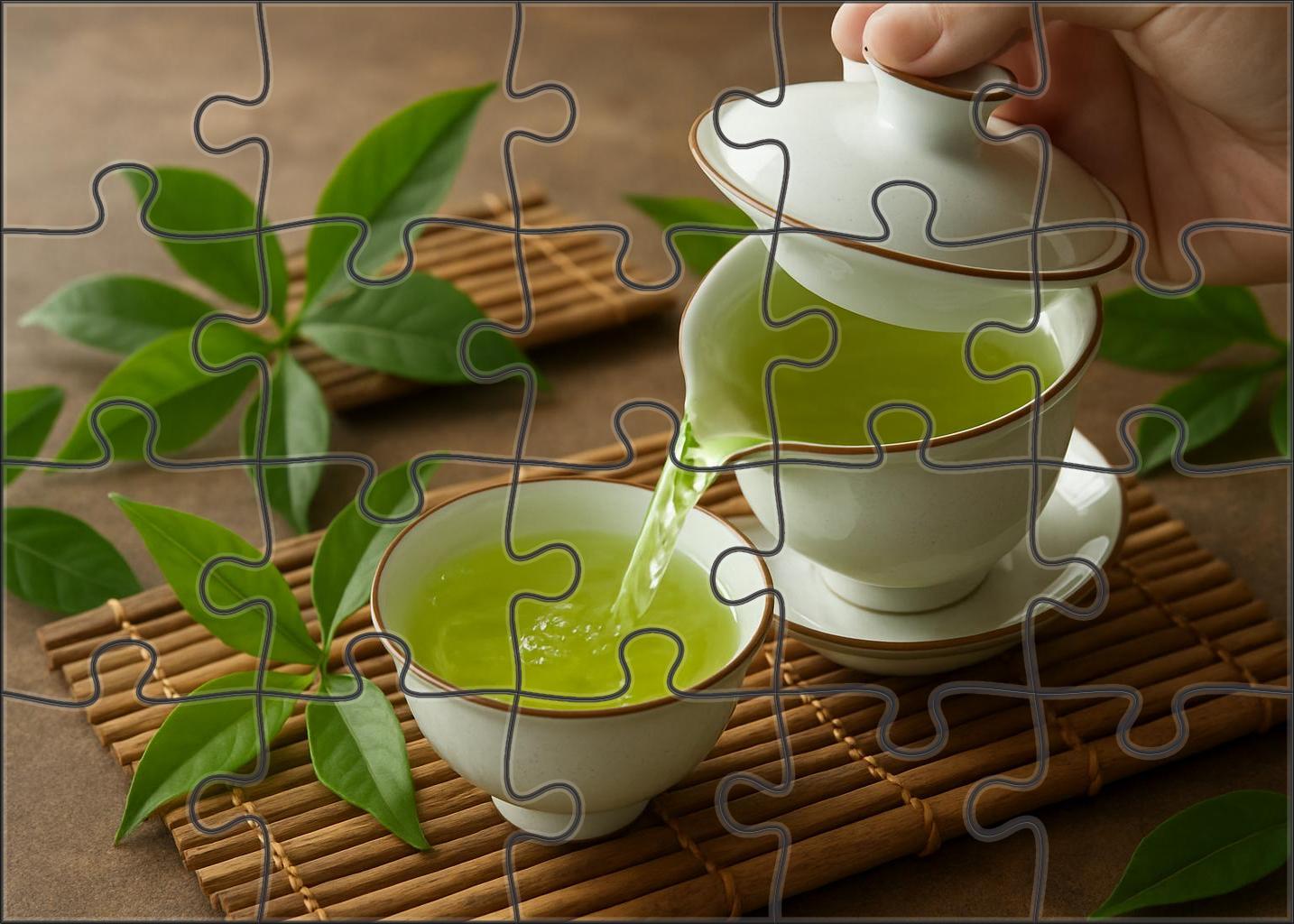 Lush Garden Sencha Puzzle Collection