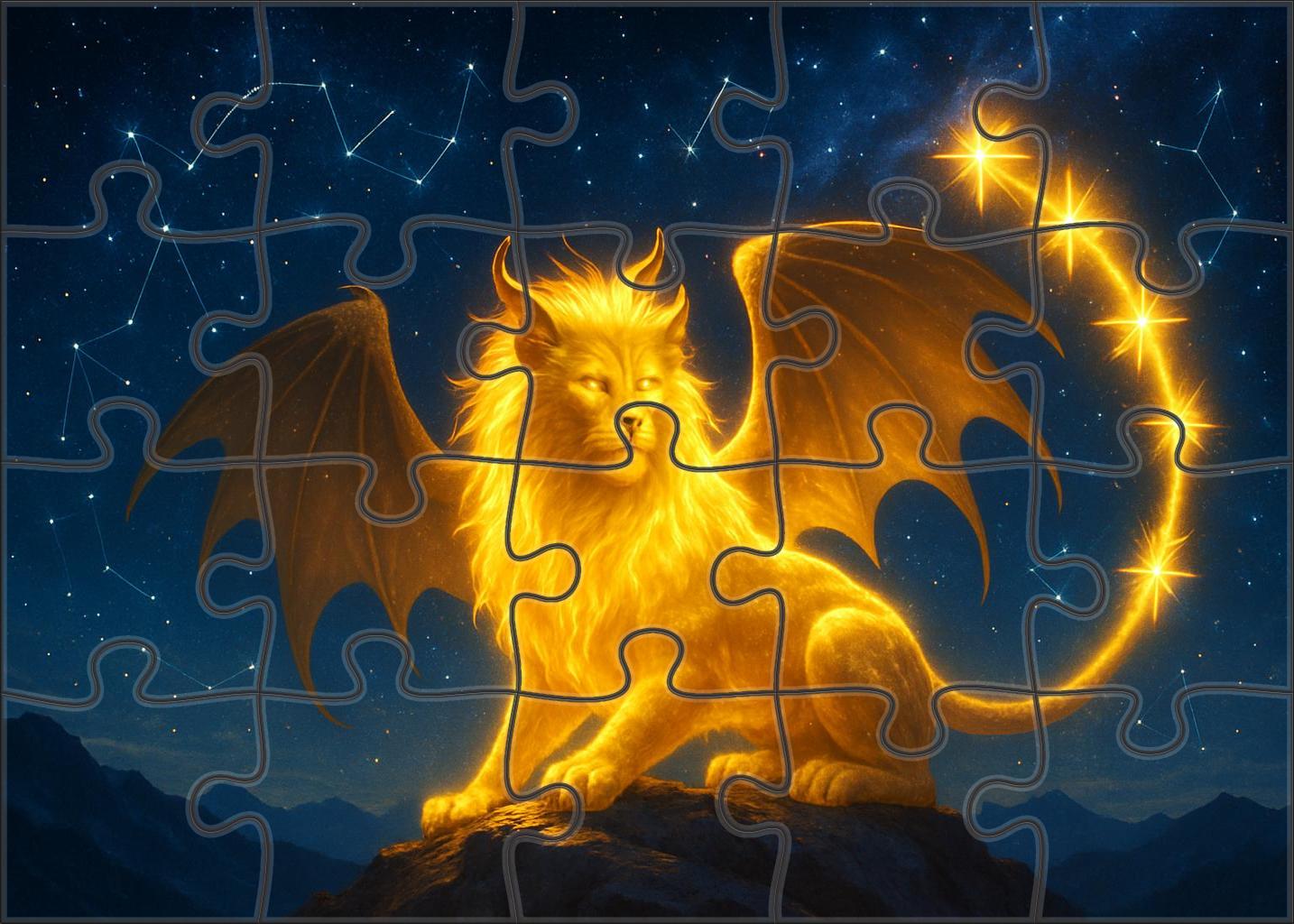 Celestfire Manticore 1000 Piece Puzzle