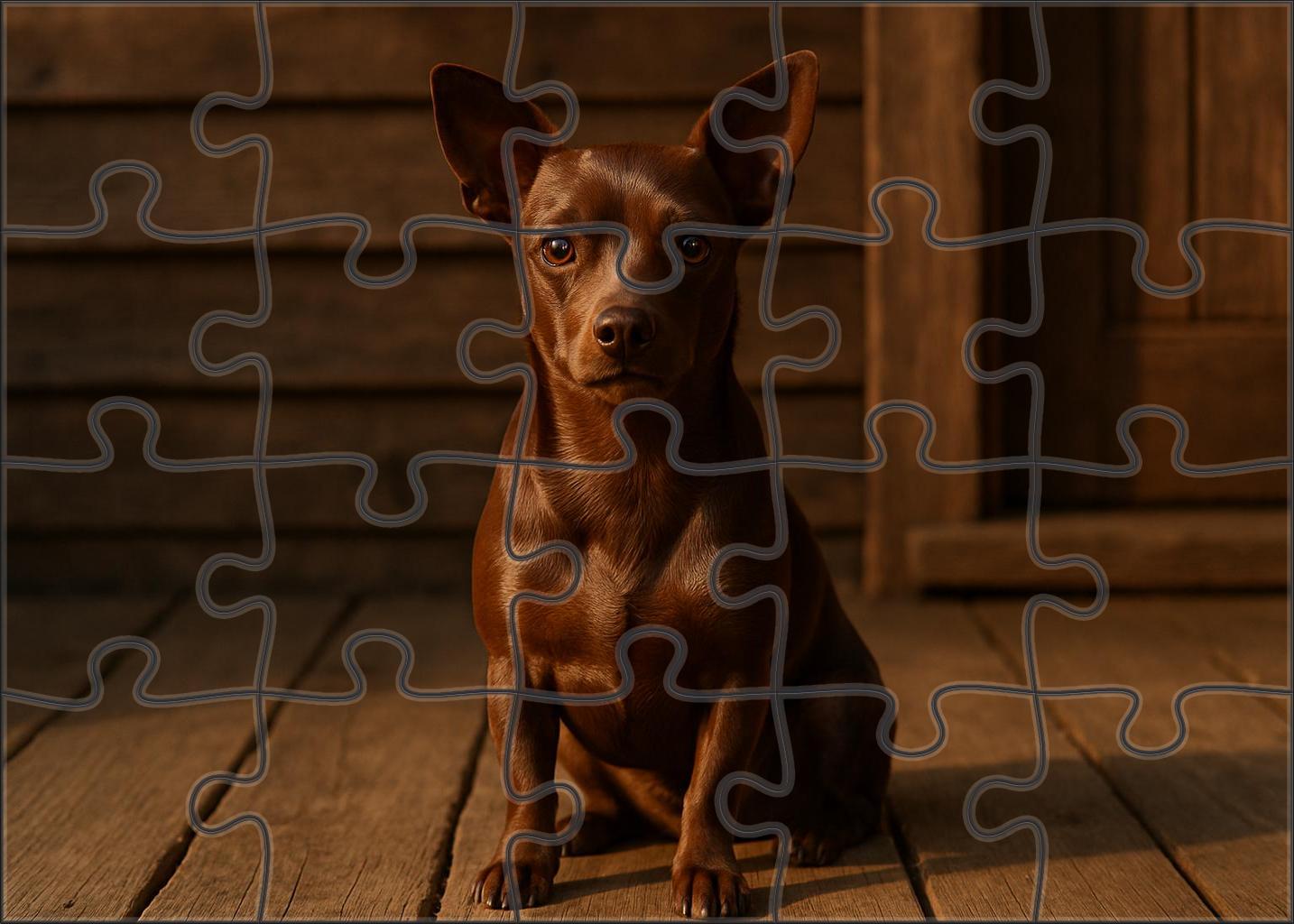 Velvet Bronze 20 Piece Puzzle