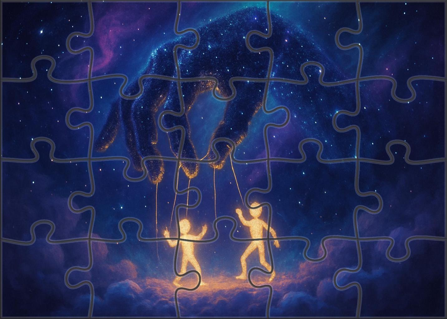Celestial Puppeteers Theater Large Format Puzzle