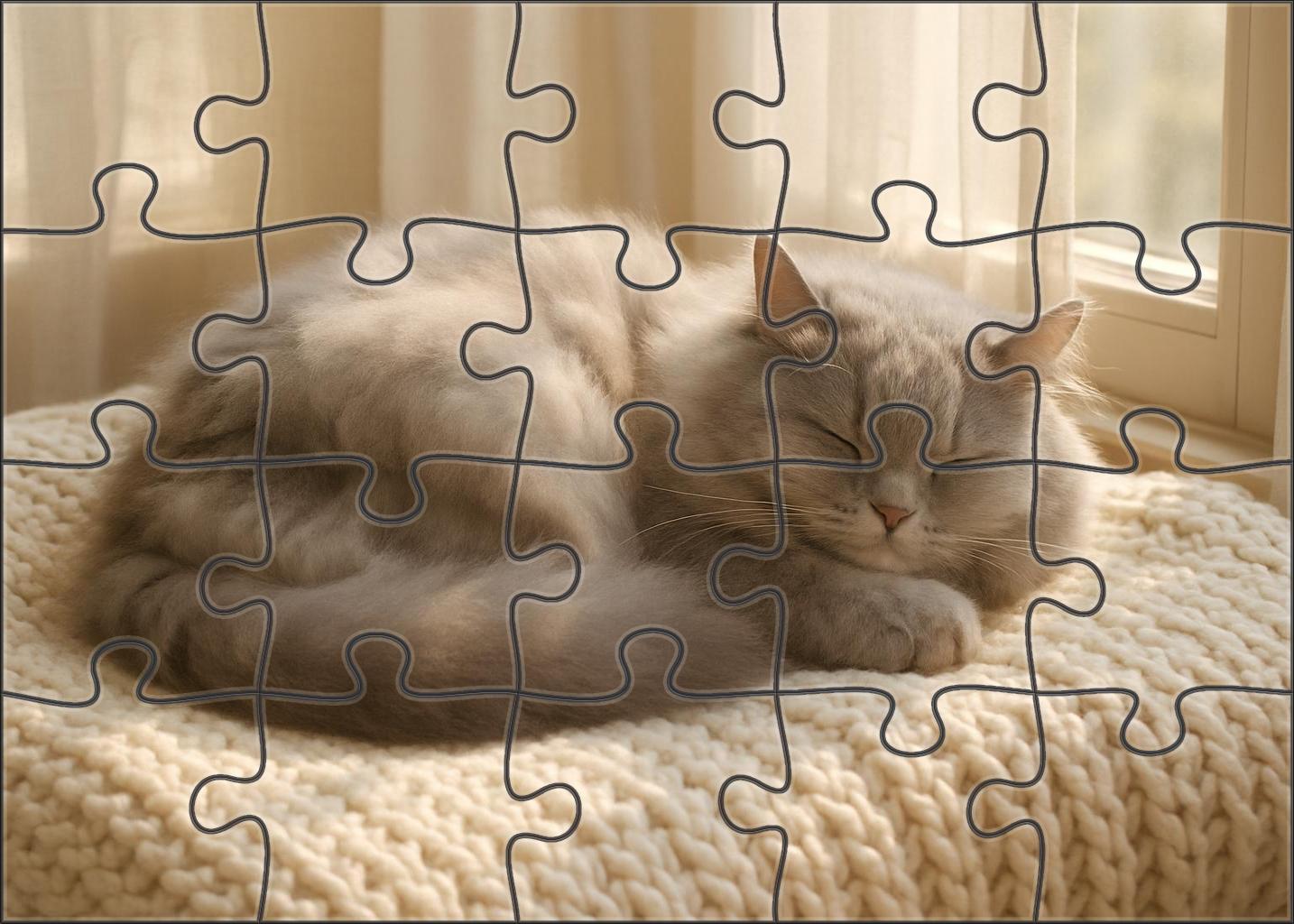 Cloud Mist Soft Gray Plush Toy Dog With Calm Temperament Puzzle Collection