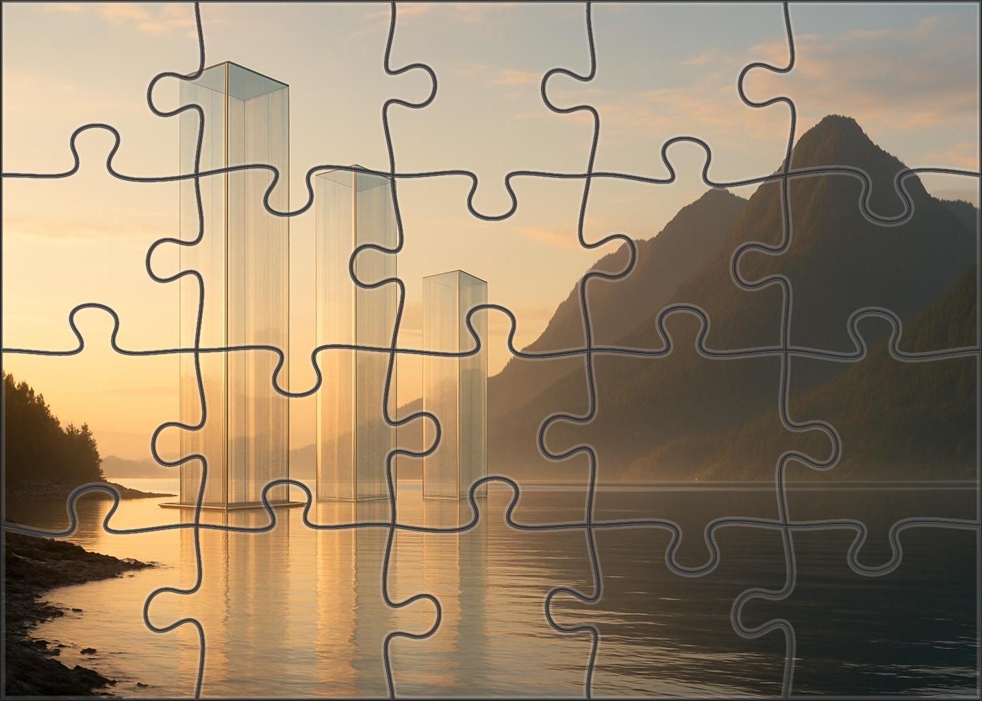 Vancouver Coal Harbour Skyline Mountains Meet Modernity In A Glassy High-rise Cluster Family Puzzles