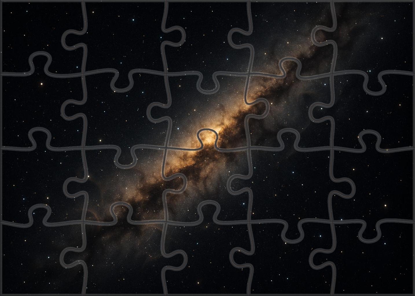 Galactic Dust Stream Unique Puzzle Design
