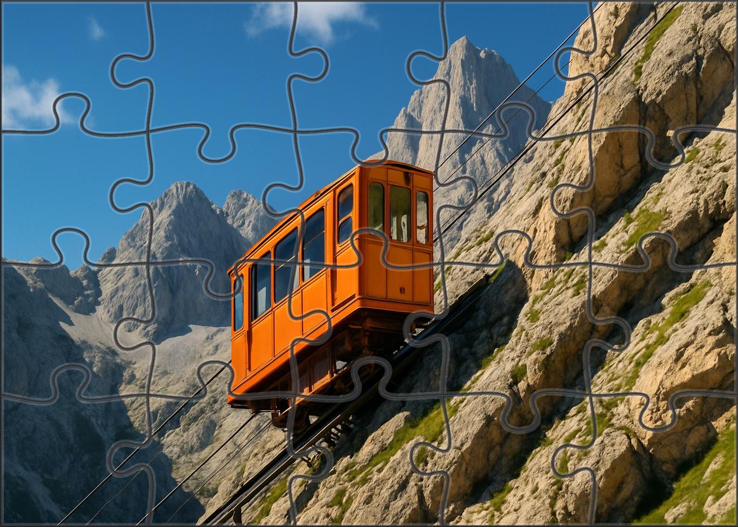 Copper Ridge Funicular Puzzle For Adults