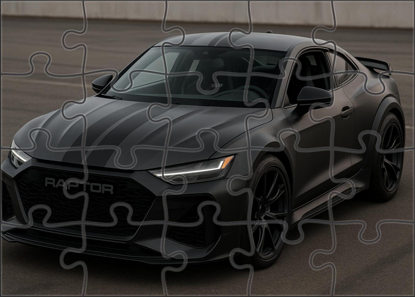 Raptor Rs7 Track-optimized Twin-turbo V8 Muscle Coupe Family Puzzles