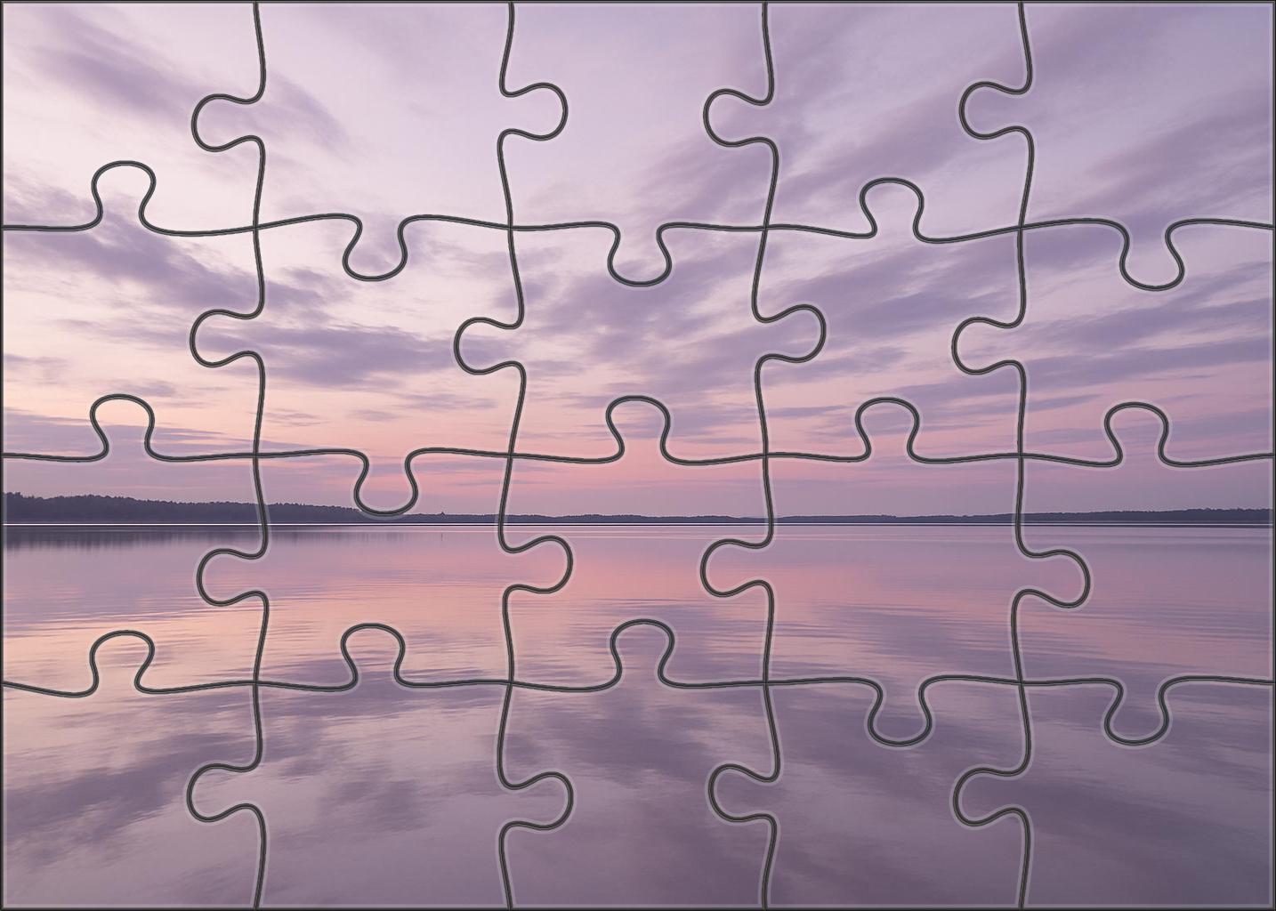 Pearl Twilight Veil Puzzle For Adults