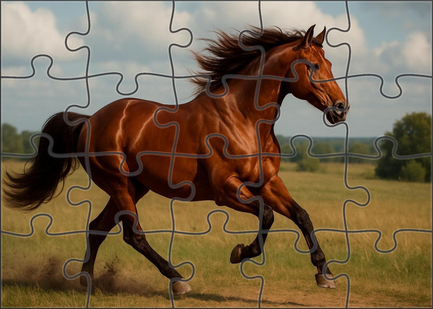 Crimson Hearth Quarter Horse Mare Challenging Puzzles
